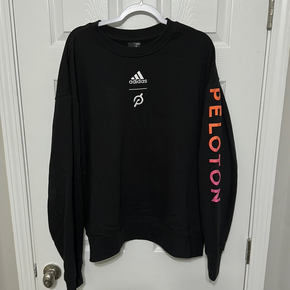 Men’s Adidas, extra-large, peloton, crewneck sweatshirt, limited edition